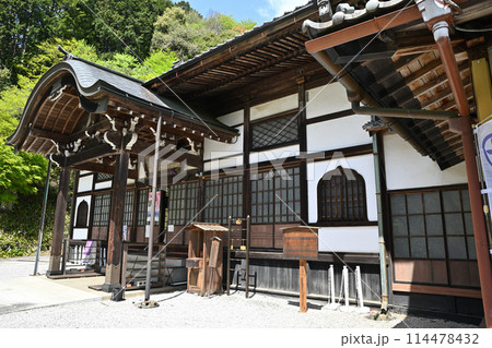 龍穏寺　本堂　 越生町　　　 114478432
