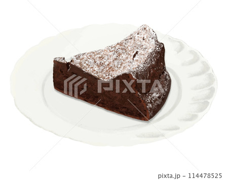 ガトーショコラ(皿付き) ガトーショコラ(皿付き) 114478525