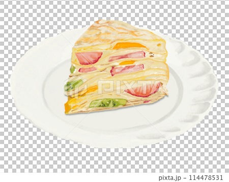 千層薄餅(附盤) 千層薄餅(附盤) 114478531