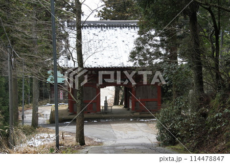 日本三景の京都天橋立の春風景 日本三景の京都天橋立の春風景 114478847