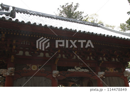 日本三景の京都天橋立の春風景 日本三景の京都天橋立の春風景 114478849