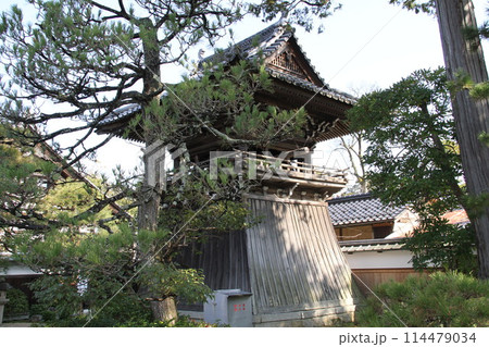 日本三景の京都天橋立の春風景 114479034