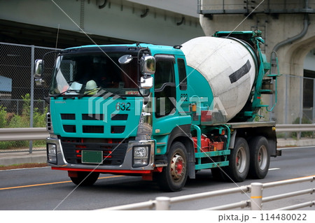 アジテータトラック(コンクリートミキサー車) イメージ アジテータトラック(コンクリートミキサー車) イメージ 114480022