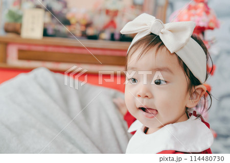 雛人形 ひな祭り 0歳 114480730