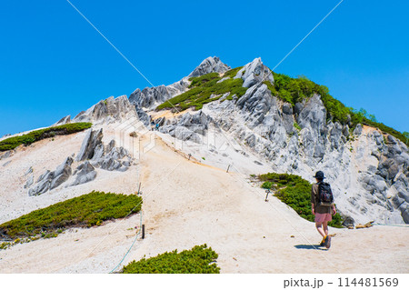 夏の燕岳登山（燕山荘～燕岳山頂） 114481569