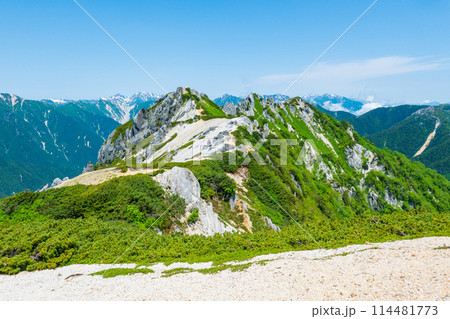 夏の燕岳登山（燕岳～北燕岳） 114481773