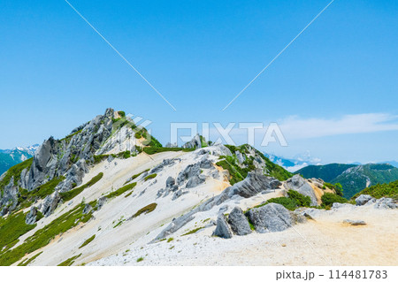 夏の燕岳登山（燕岳～北燕岳） 114481783