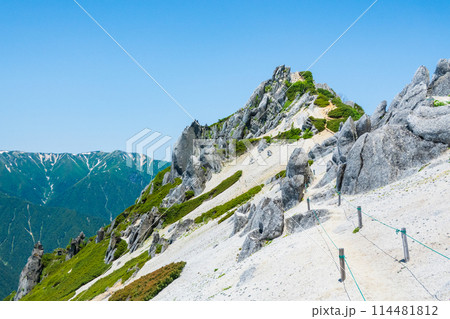 夏の燕岳登山（燕岳～北燕岳） 114481812