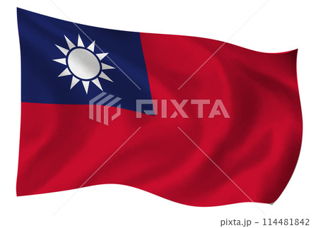 台湾　国　旗　世界　アイコン	 114481842
