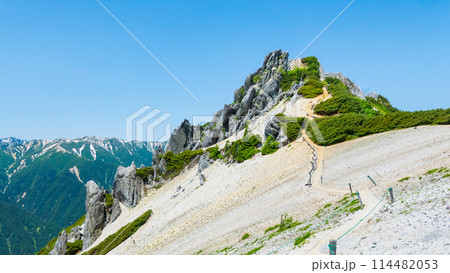 夏の燕岳登山(燕岳~北燕岳) 夏の燕岳登山(燕岳~北燕岳) 114482053
