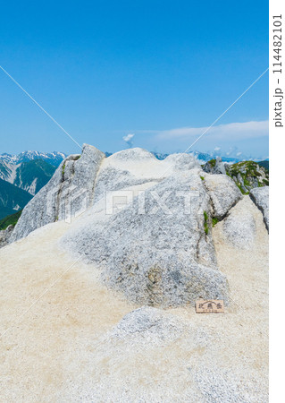 夏の燕岳登山（北燕岳山頂） 114482101