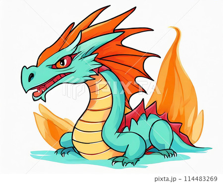 龍・ドラゴン 114483269
