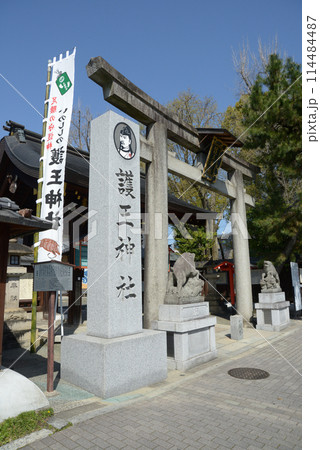 護王神社　入口の鳥居　京都市上京区 114484487