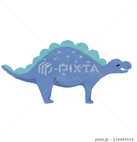 笑顔のステゴサウルス(テクスチャ有) 114484514