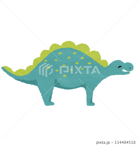 笑顔のステゴサウルス(テクスチャ有) 114484518