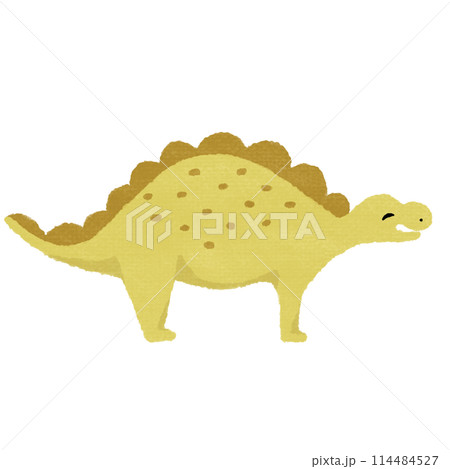 笑顔のステゴサウルス(テクスチャ有) 114484527