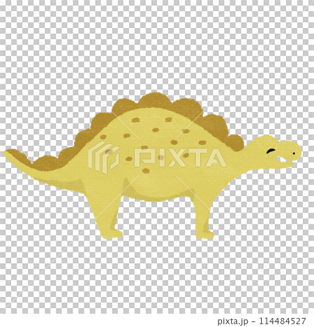 笑顔のステゴサウルス(テクスチャ有) 114484527