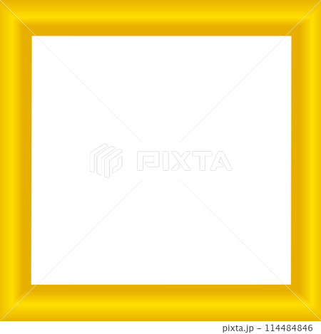 黄色いフレーム 114484846