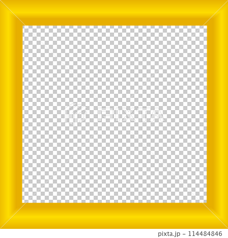 黄色いフレーム 114484846