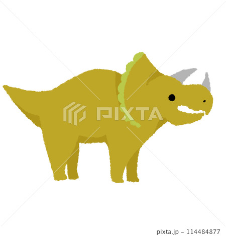 笑顔のトリケラトプス 114484877