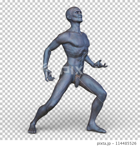 Male primitive man 114485526