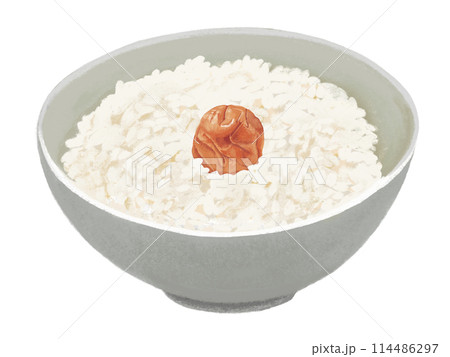 梅干しご飯 114486297