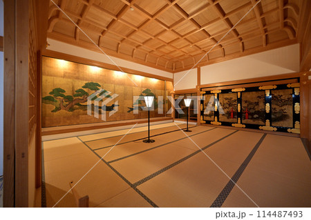 篠山城 大書院内 上段之間(兵庫県丹波篠山市) 篠山城 大書院内 上段之間(兵庫県丹波篠山市) 114487493