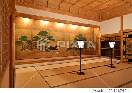 篠山城 大書院内 上段之間（兵庫県丹波篠山市） 114487494