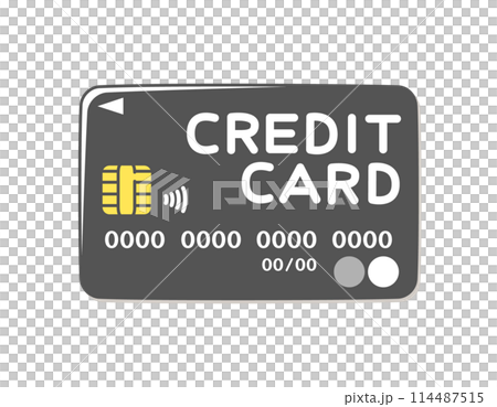 クレジットカード(表面) クレジットカード(表面) 114487515