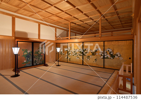 篠山城 大書院内 次之間(兵庫県丹波篠山市) 篠山城 大書院内 次之間(兵庫県丹波篠山市) 114487536