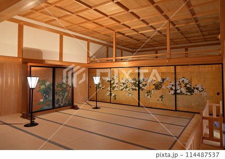 篠山城 大書院内 次之間(兵庫県丹波篠山市) 篠山城 大書院内 次之間(兵庫県丹波篠山市) 114487537