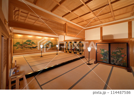 篠山城 大書院内 次之間から見た上段之間（兵庫県丹波篠山市） 114487586