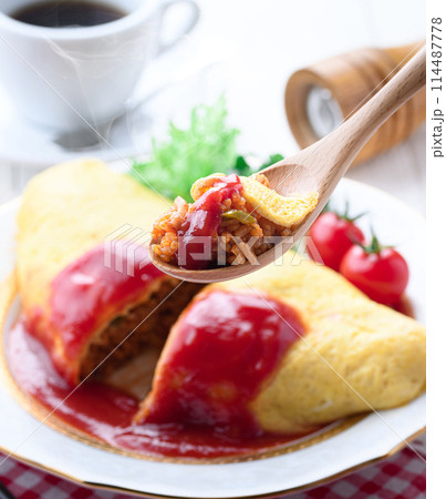 オムライス 洋食 オムライス 洋食 114487778