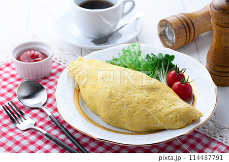 オムライス　洋食 114487791
