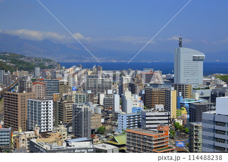 大分市街（大分駅ビルより別府方面・オアシスタワー） 114488238