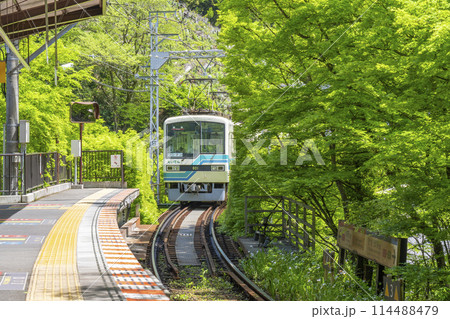 叡山電車　貴船口駅　ホーム 114488479