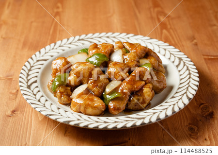 黒酢酢豚 黒酢酢豚 114488525