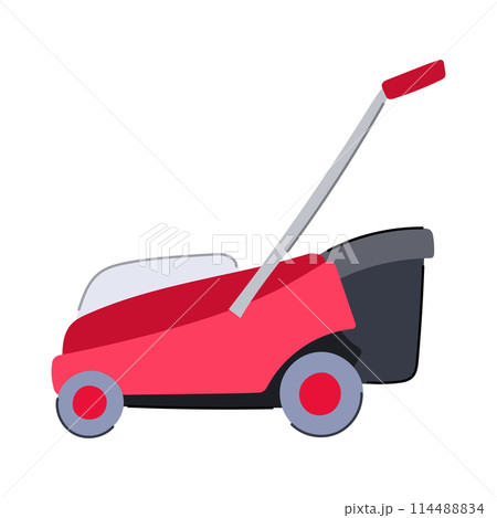 service lawn mower cartoon vector illustration 114488834