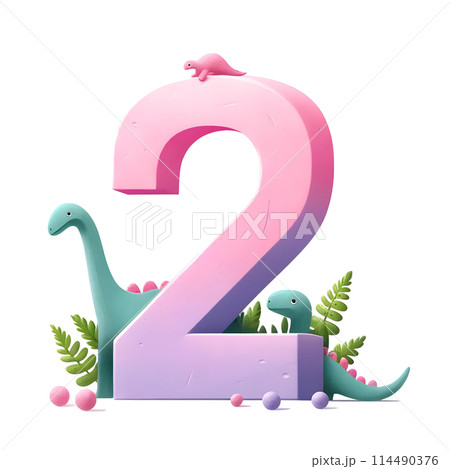 3d number two 114490376