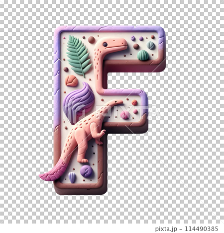 3d letter F 114490385