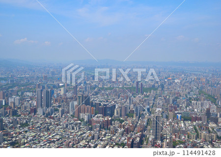 都市風景 台北市 展望 台北101より 都市風景 台北市 展望 台北101より 114491428