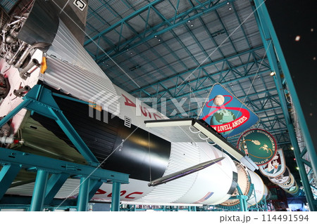 ケネディスペースセンター、アポロサターンⅤの実物展示 ケネディスペースセンター、アポロサターンⅤの実物展示 114491594
