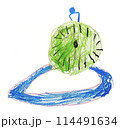 子供が描いた絵_腕時計 114491634