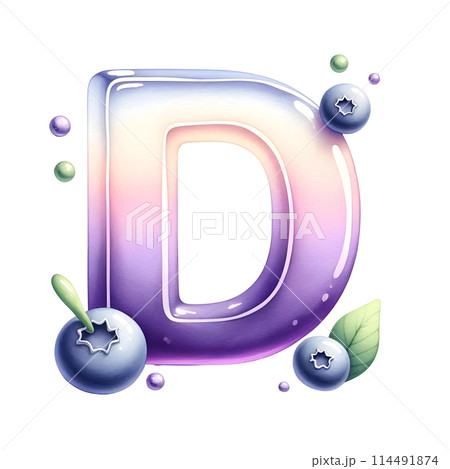3d letter d 114491874