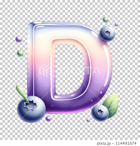 3d letter d 114491874