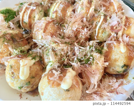 写真素材: たこやき 写真素材: たこやき 114492594