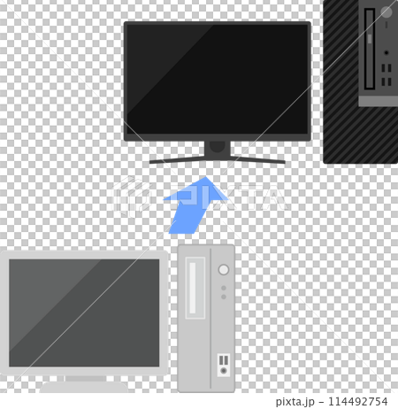 Replacing a desktop computer 114492754