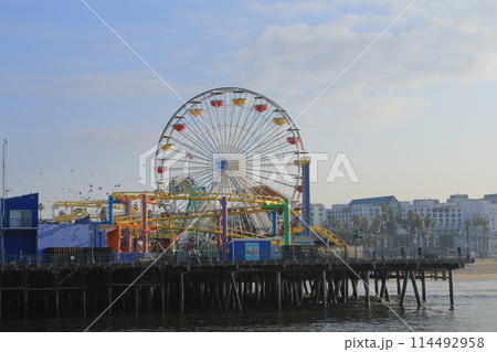 サンタモニカビーチ 114492958