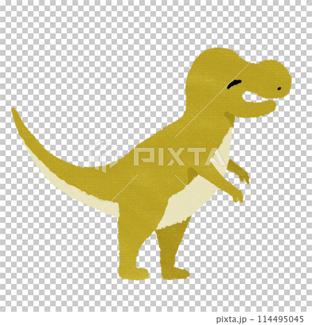 笑顔のティラノサウルス(テクスチャ有) 笑顔のティラノサウルス(テクスチャ有) 114495045