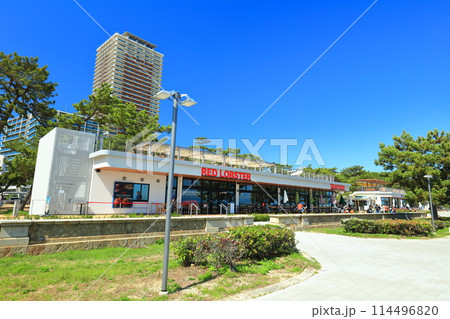 【兵庫県】快晴の神戸須磨シーパラダイスパーク（須磨海浜公園） 114496820